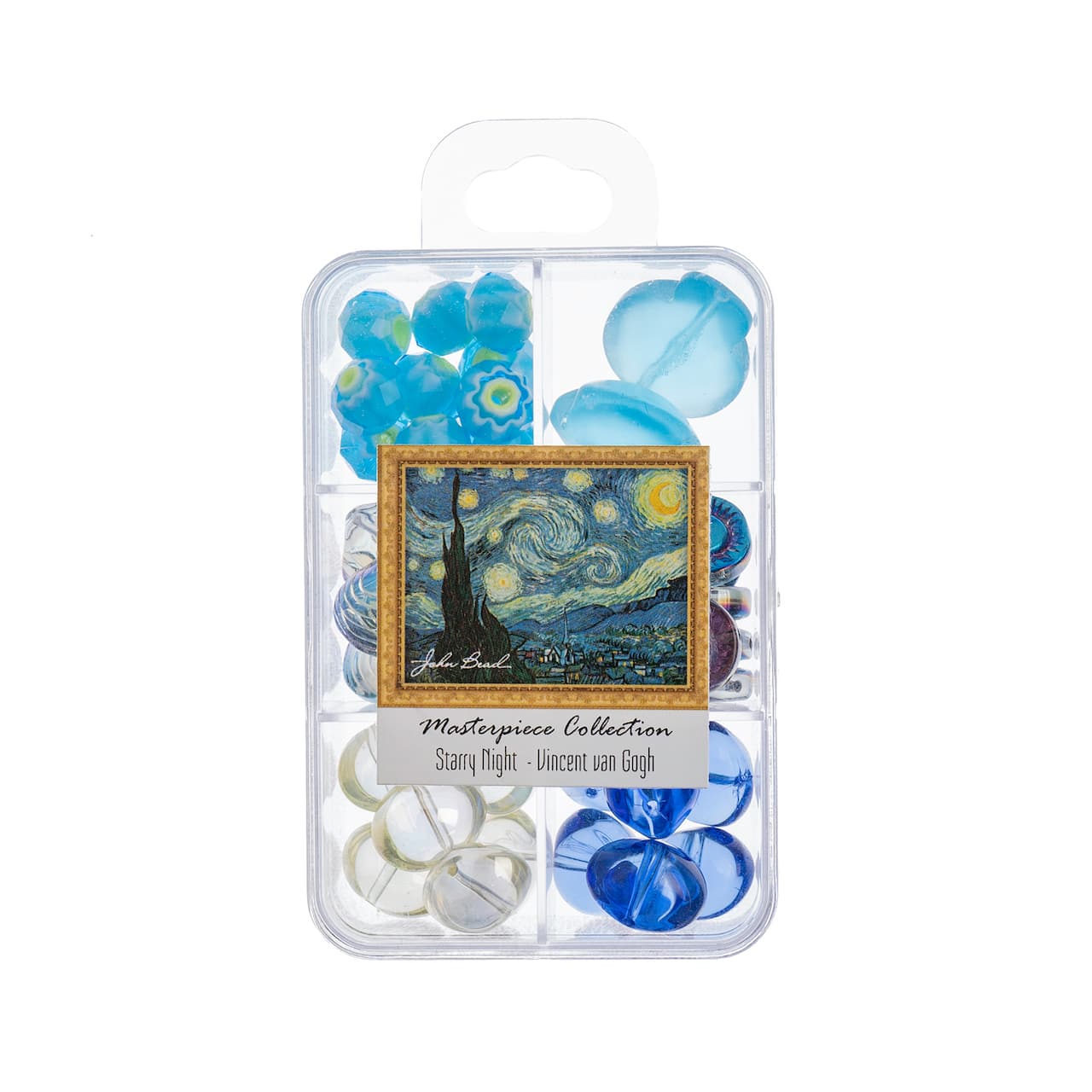 John Bead Masterpiece Collection Glass Bead Box Mix